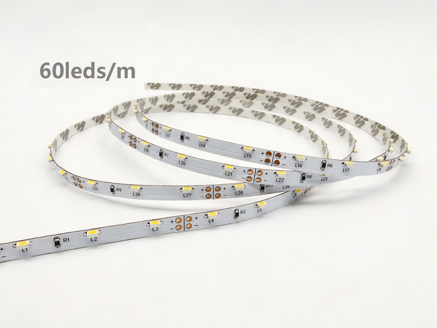 12V Flexible LED Side View Strip 60LEDs/m Cool White 5M Australia Stock
